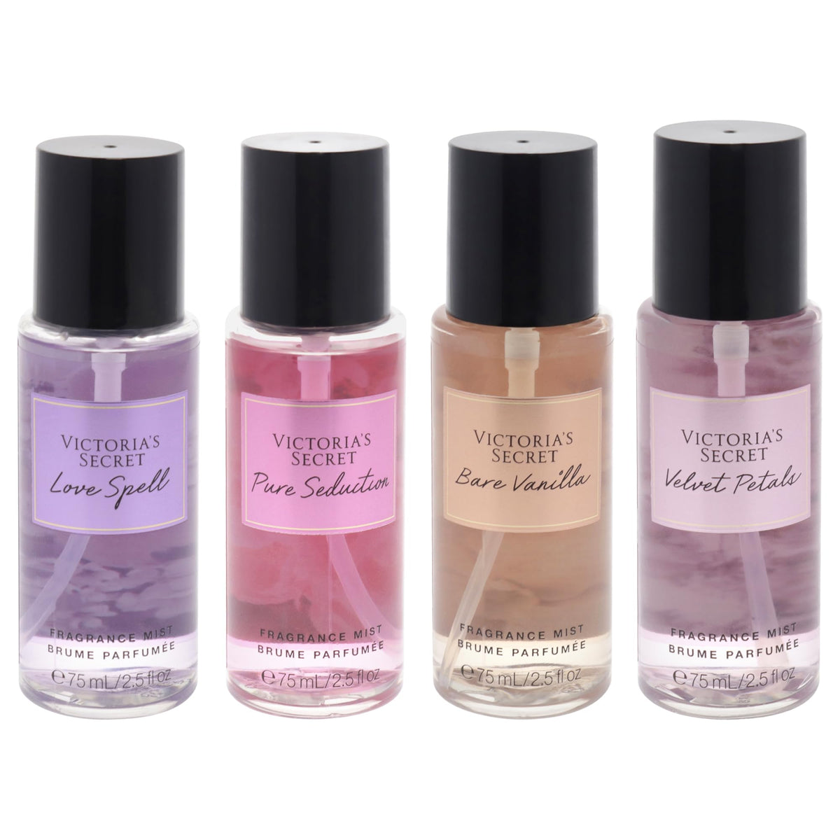 4 Pc Fragrance Mist Set V879