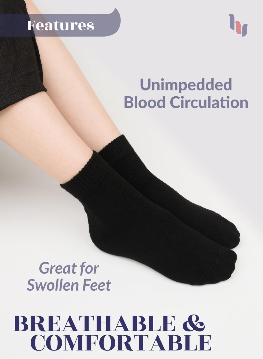 Cotton Ankle Socks Women 4-8 Pairs Z858