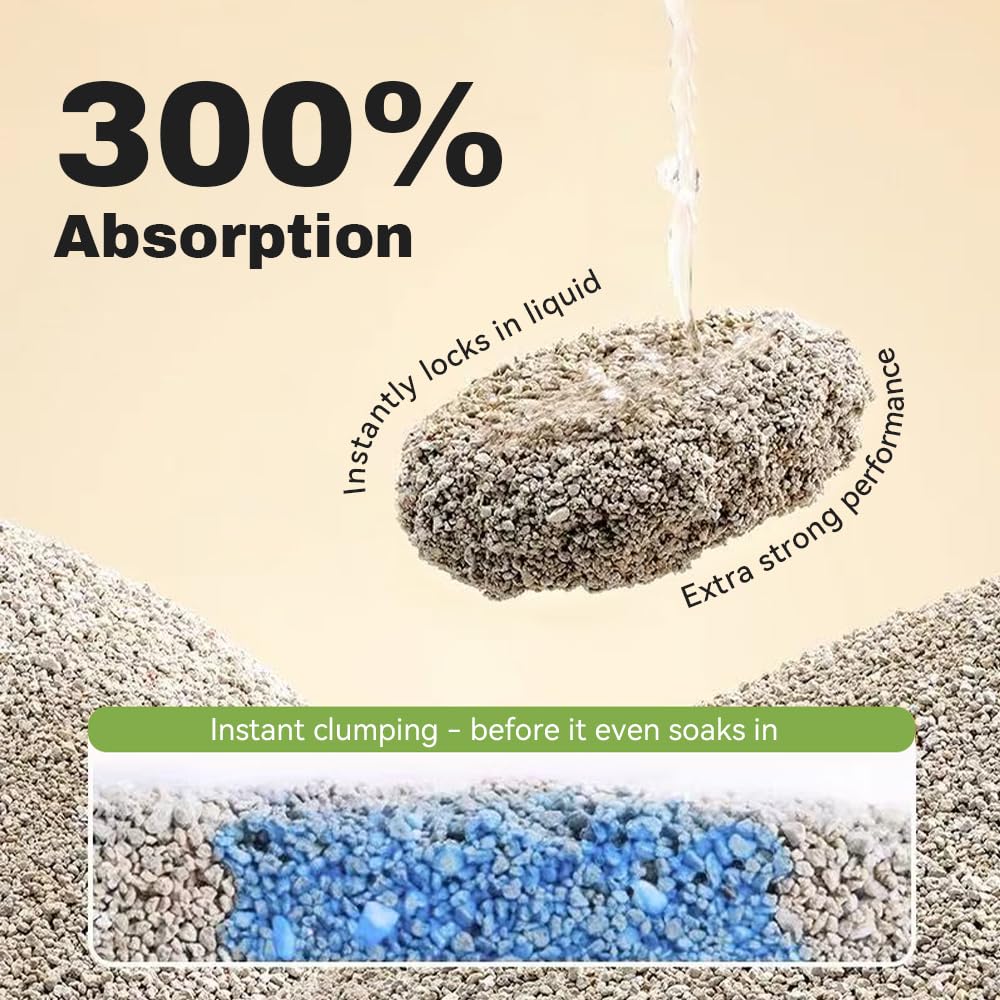 Sodium Bentonite Clumping Cat Litter 10 lb B791397