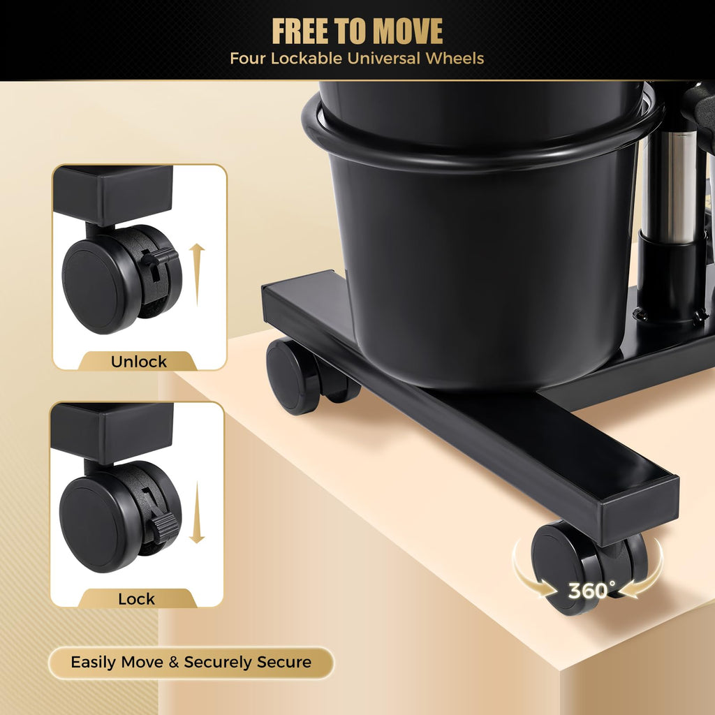 Portable Shampoo Basin with 2 Buckets and Electric Pump V41305