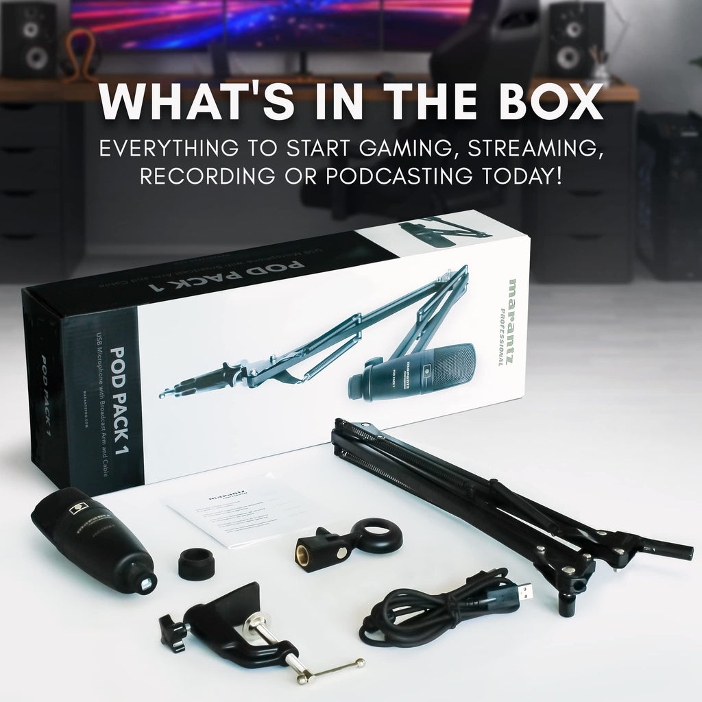 USB Microphone with Boom Arm E228