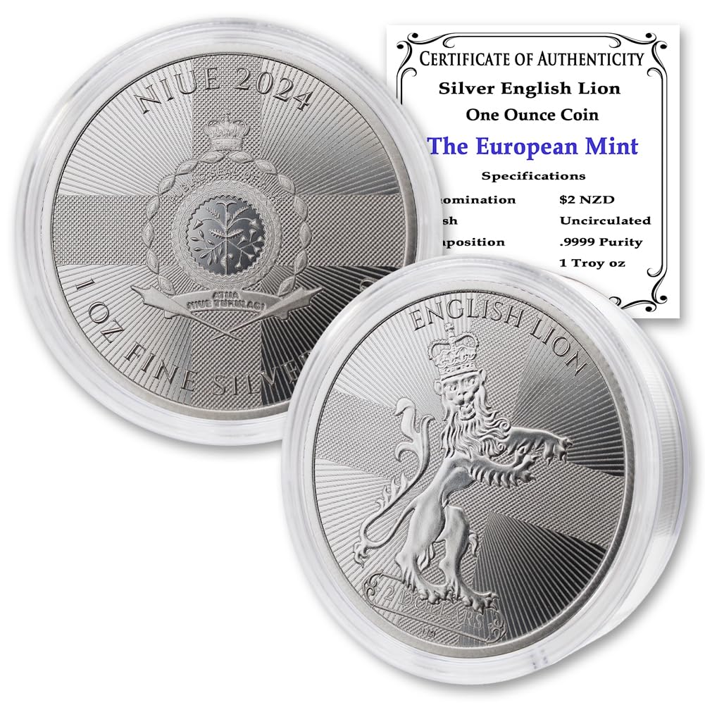 1 oz Silver English Lion Coin X680297