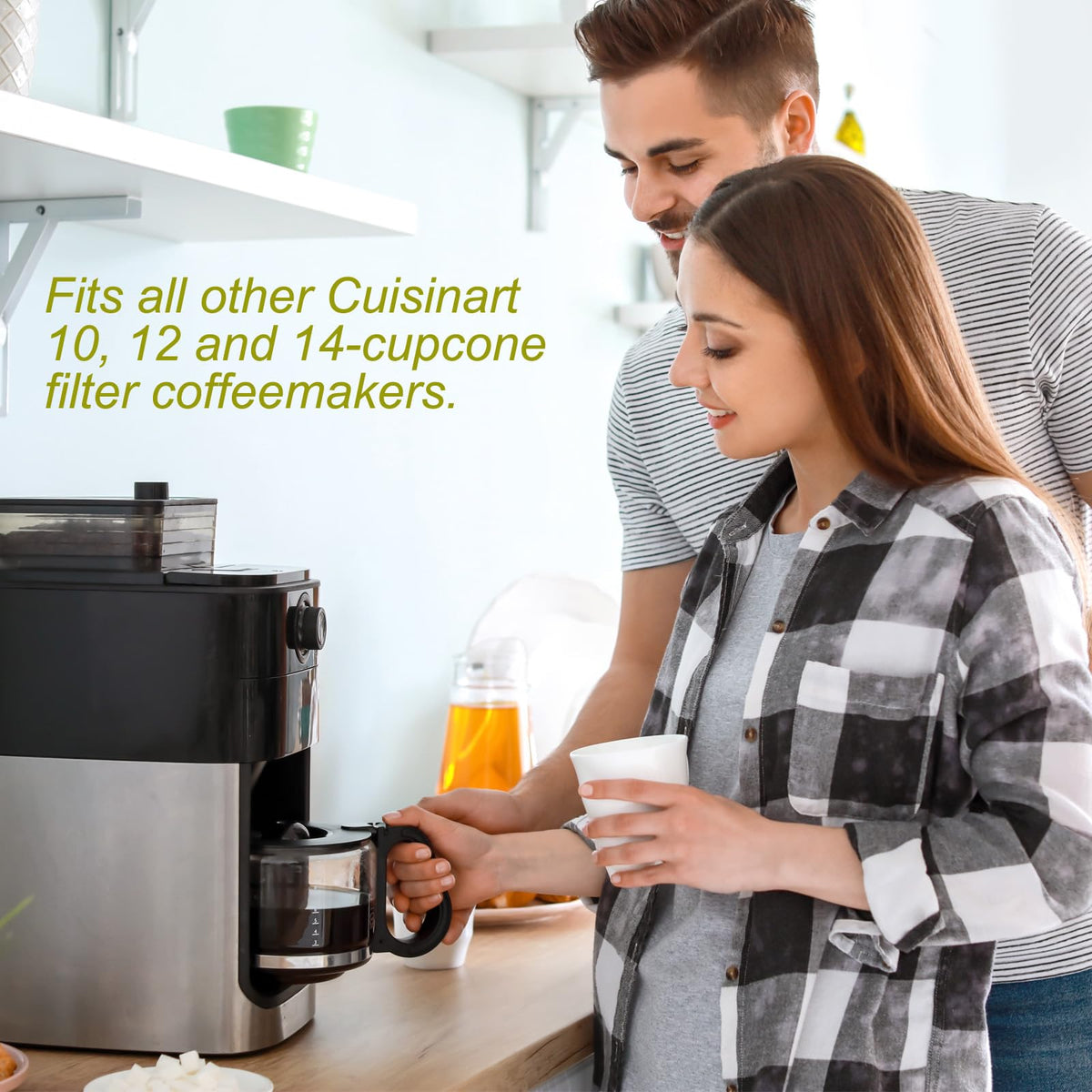 2 Pack Reusable Cone Coffee Filter S33349