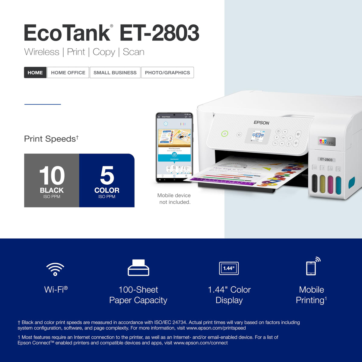 Wireless Color All-in-One Printer A417984