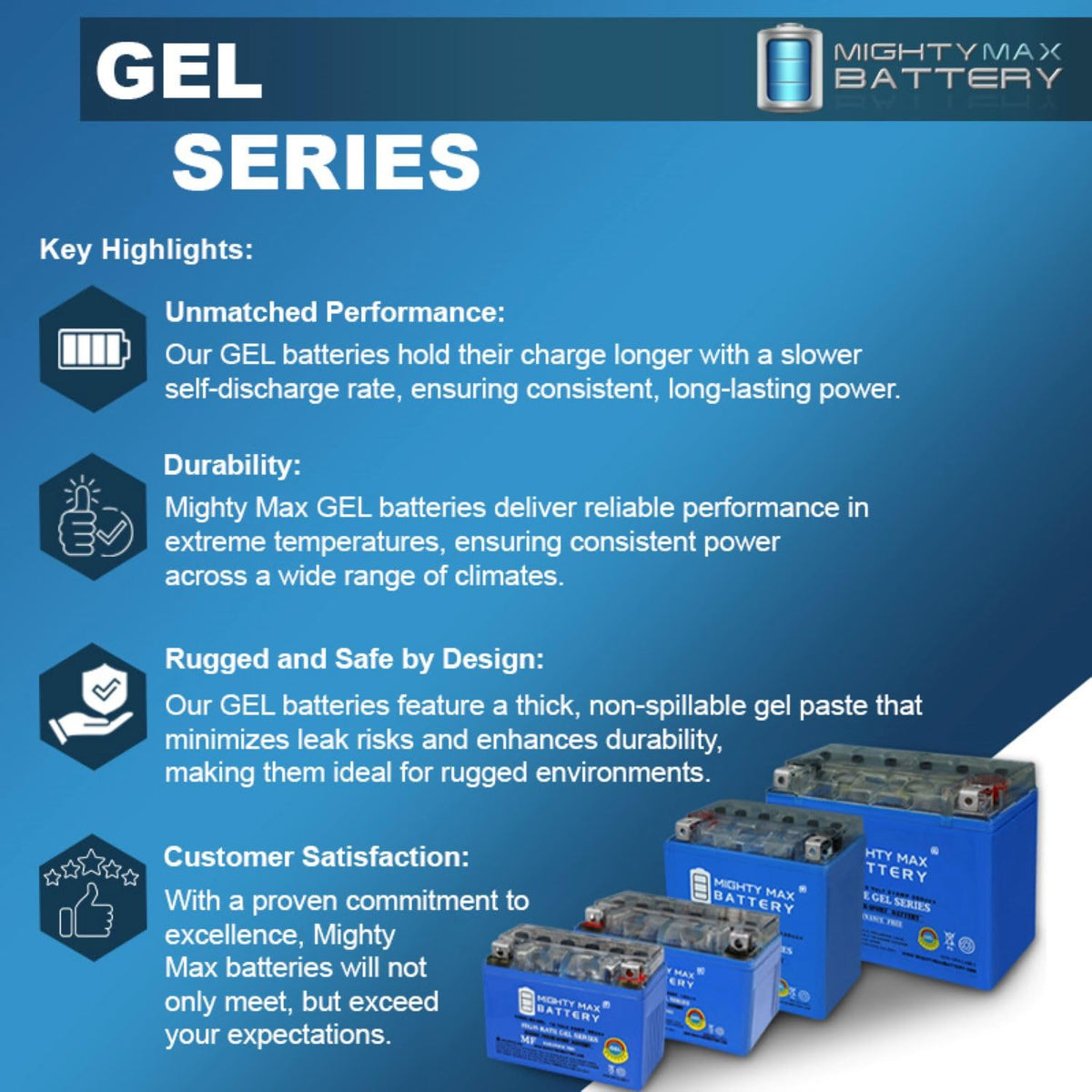 12V 11.2Ah GEL Battery T8627