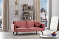 72 Inch Velvet Convertible Futon Sofa Bed with Reclining Backrest E8428