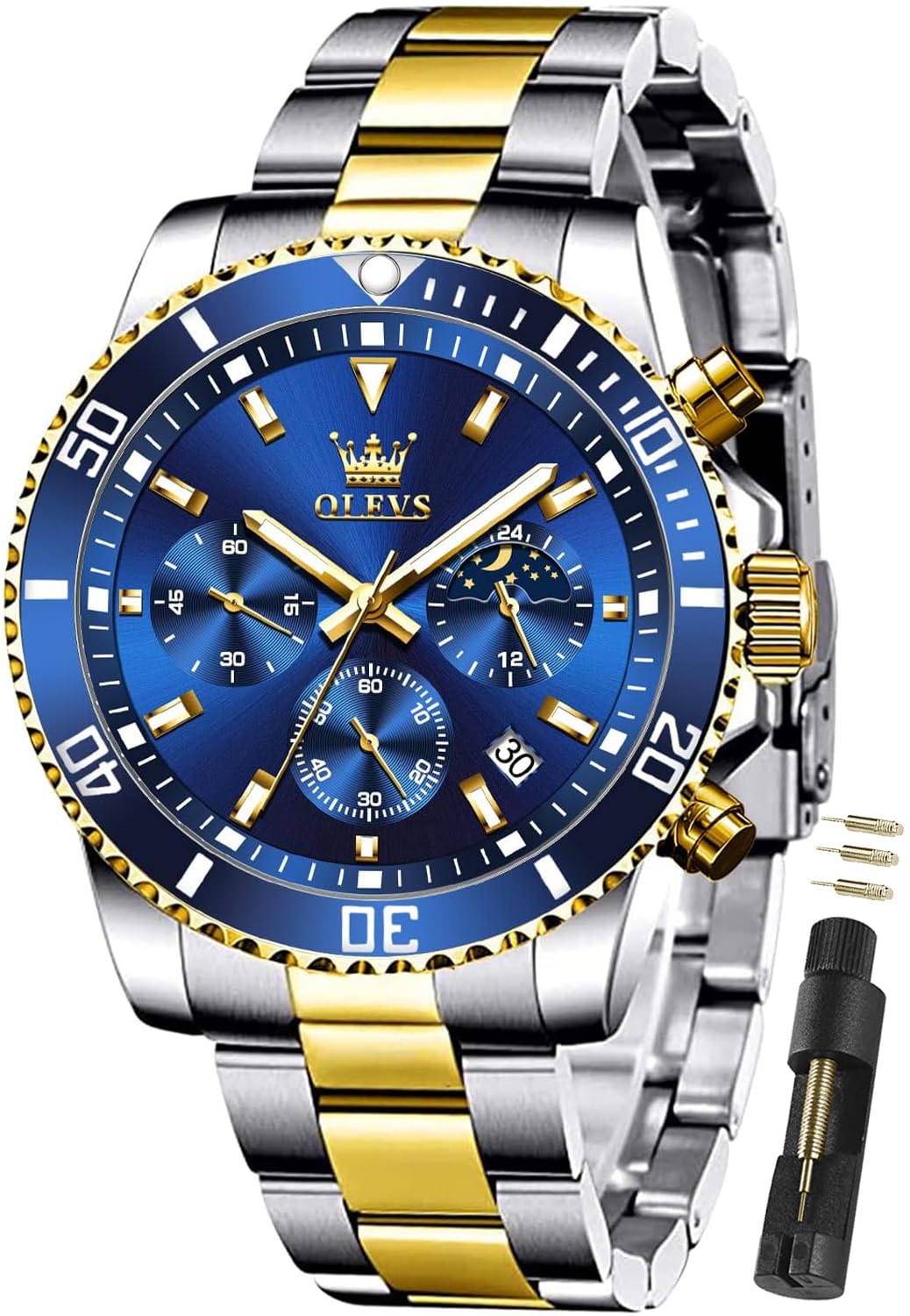 Diamond Business Dress Stainless Steel Watch A447095