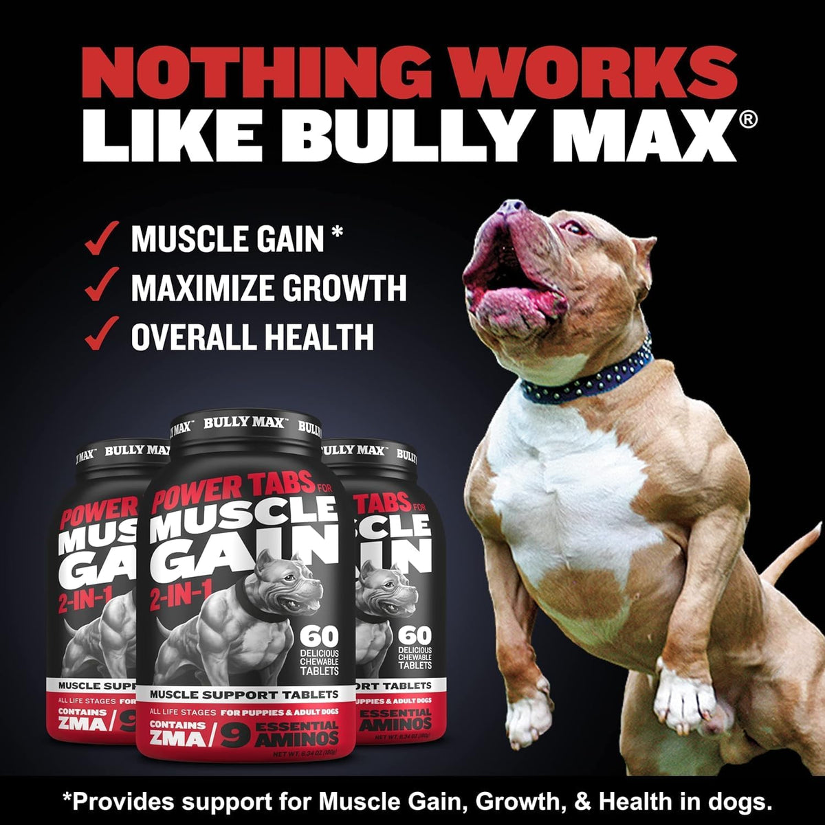 High-Protein Lamb Puppy Food, Vitamin Tabs & Power Tabs K747