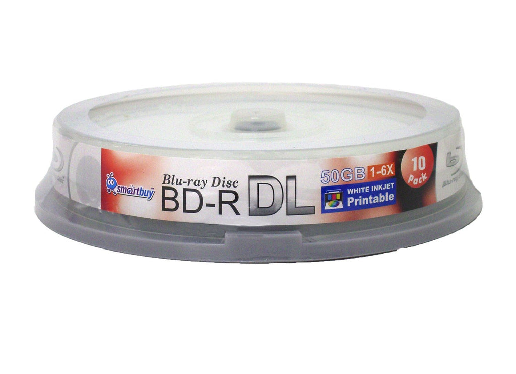 40-disc 50gb 6X Bd-r Dl White Inkjet Hub Printable Blank Disc Z5496