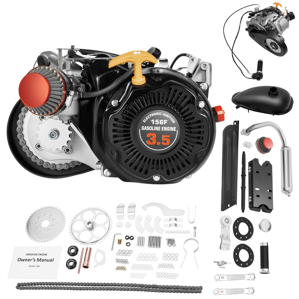 100CC 4 Stroke Bicycle Engine Kit with Chain Drive Y3284