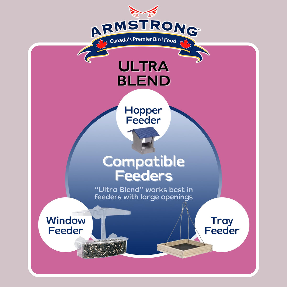 Wild Bird Food Ultra Blend 20 Pound Pail S11400