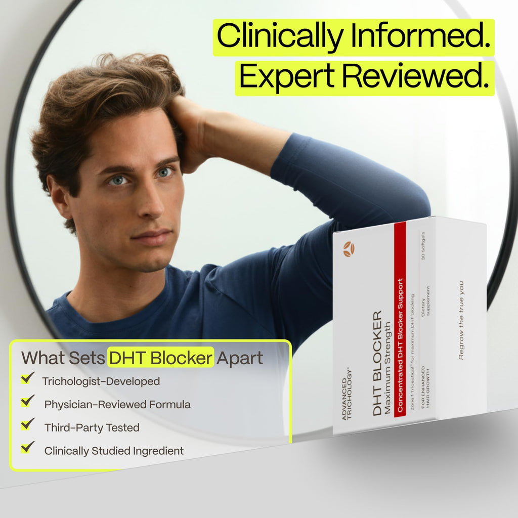 DHT Blocker Hair Growth Supplement with Saw Palmetto & Pumpkin Seed Oil E768