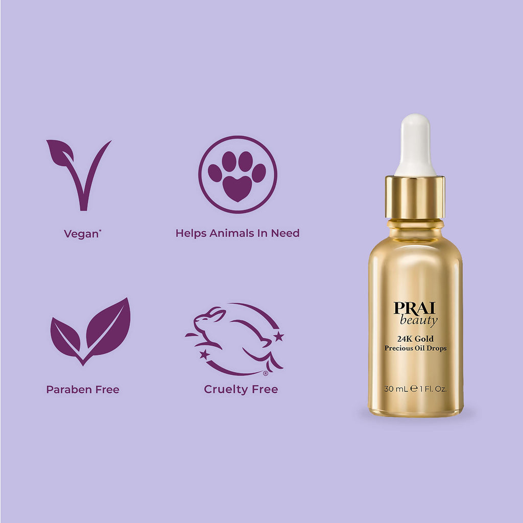 24K Gold Oil Drops 1 Oz F219