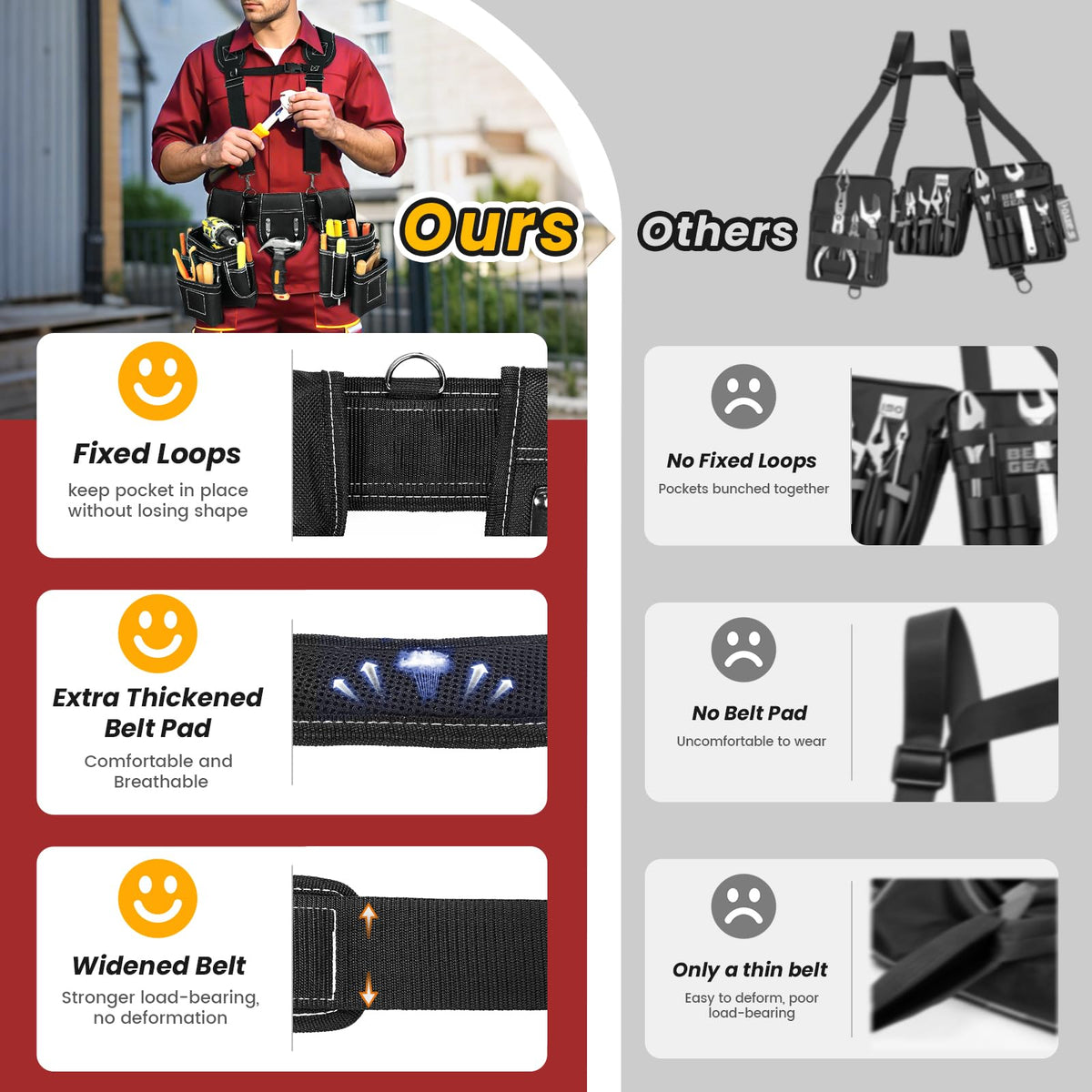 Tool Belt with Suspenders Z46280