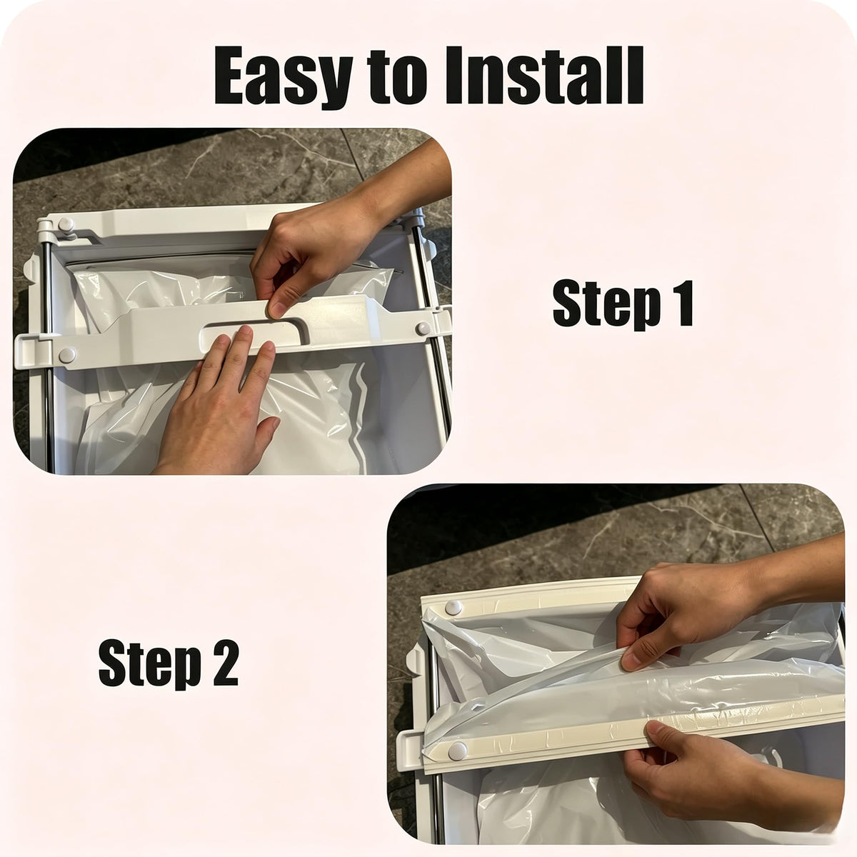 100 Pcs Cat Litter Box Liners U41460