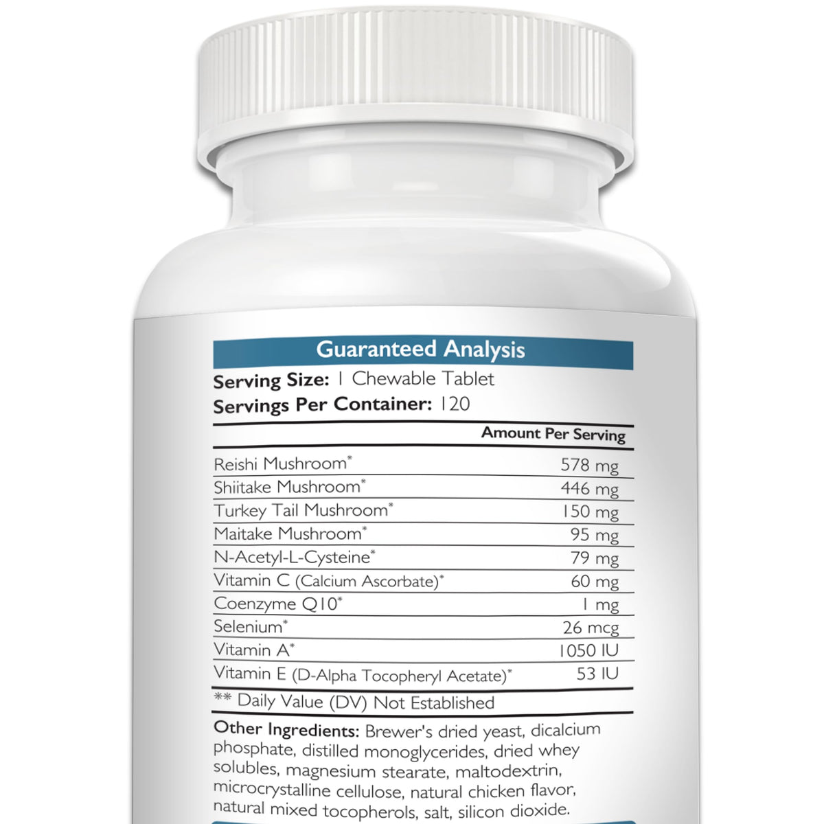 Immune Support for Dogs 120 Chewable Tablets F83799