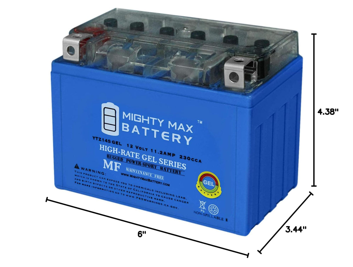 12V 11.2Ah GEL Battery T8627