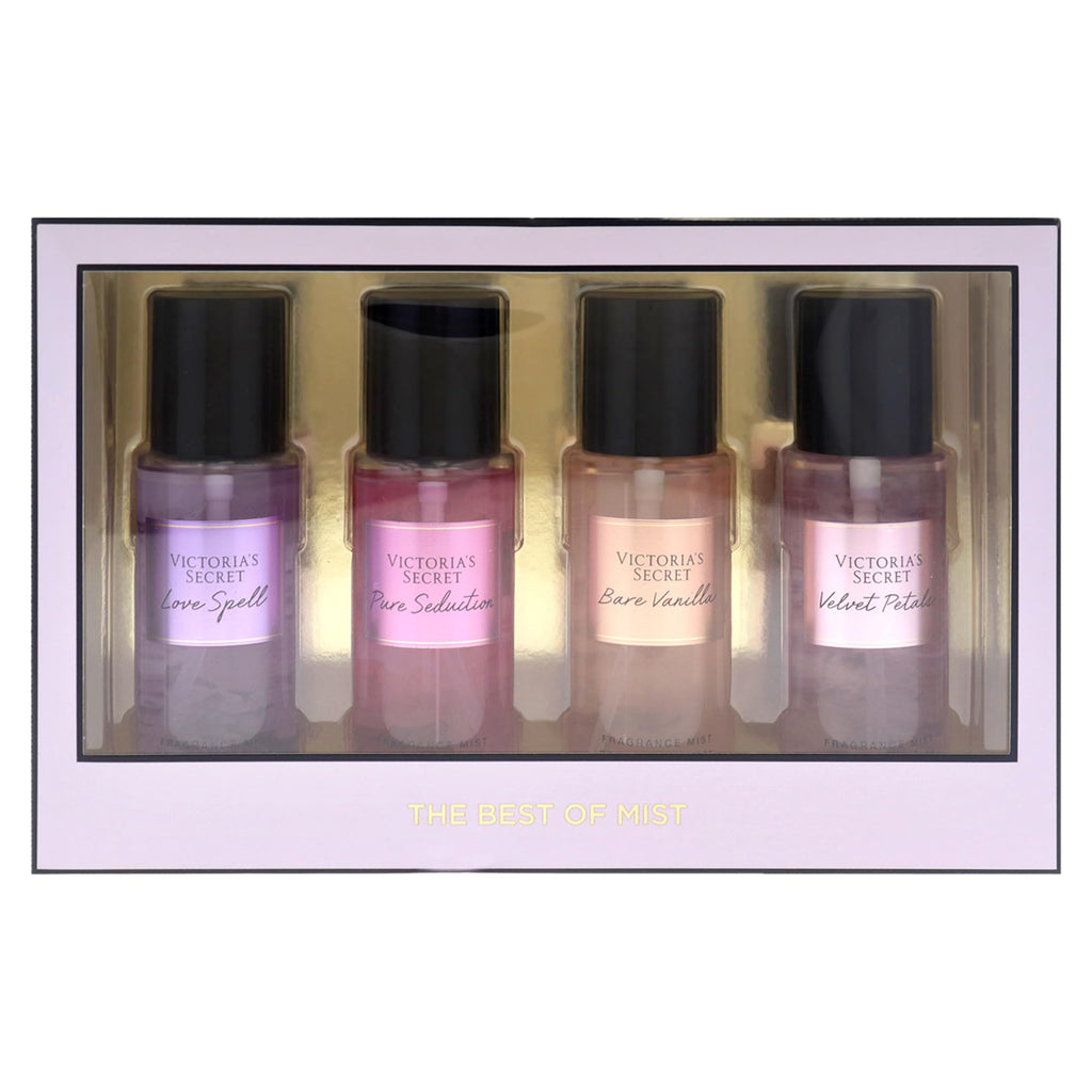 4 Pc Fragrance Mist Set V879