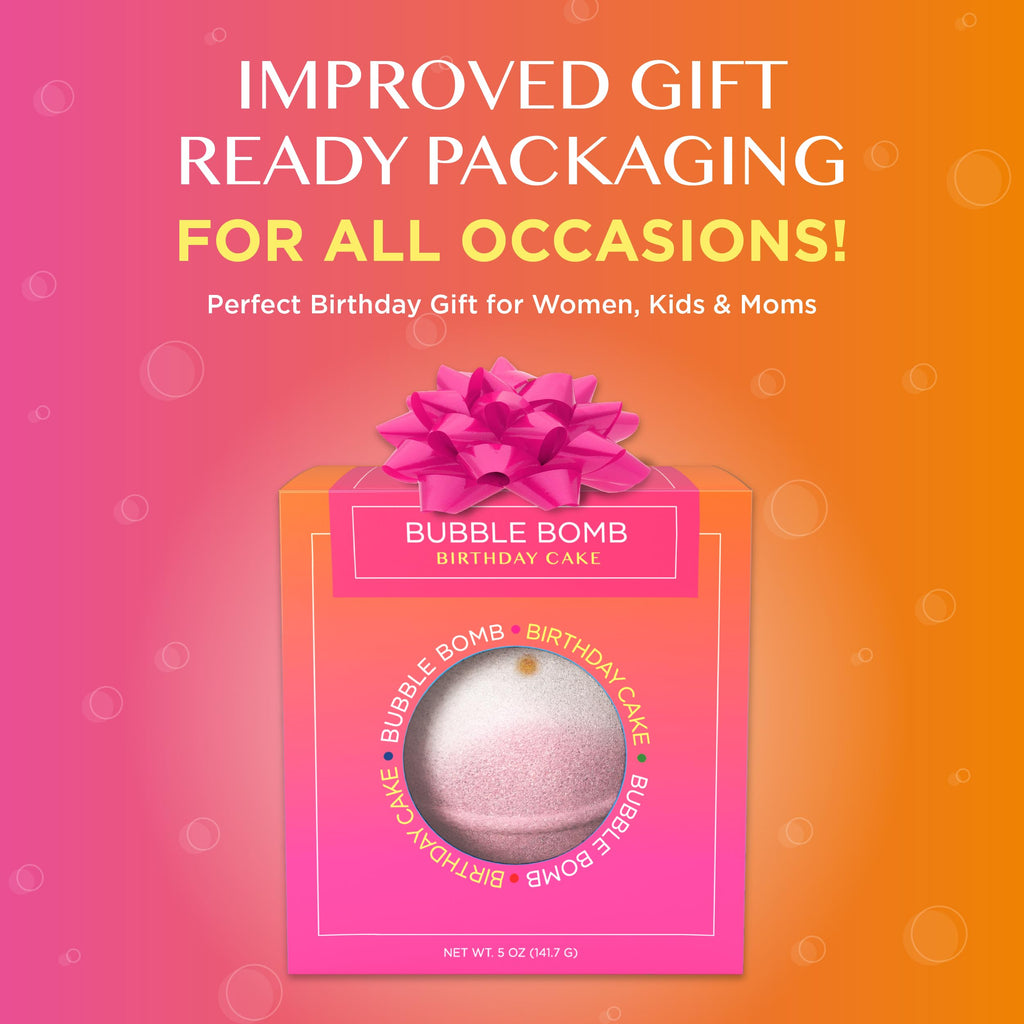 Birthday Cake Bath Bombs 1 Pack O821335
