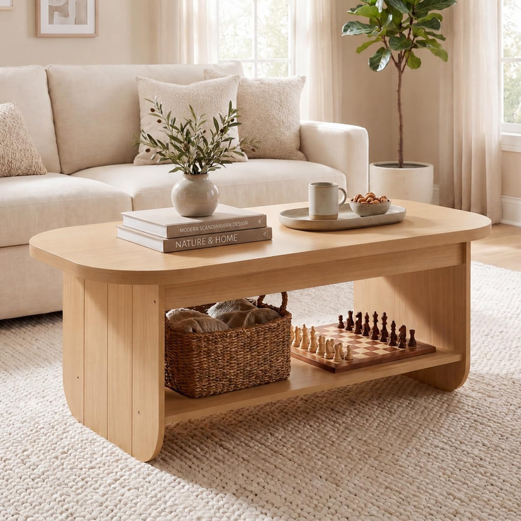 47” Oval Coffee Table D518