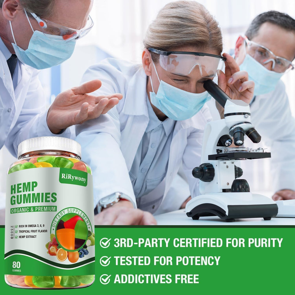 Hemp Gummies 3 Packs 240 Counts P9187