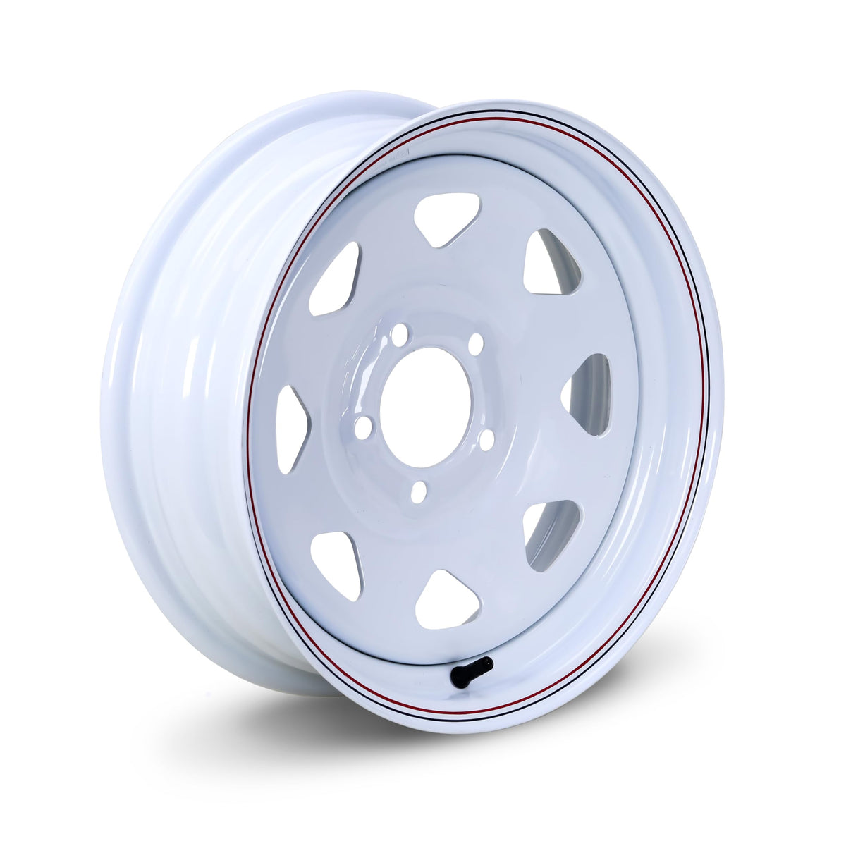 Trailer Tire & Wheel ST205/75R15 8-Ply White Spoke Rim U431