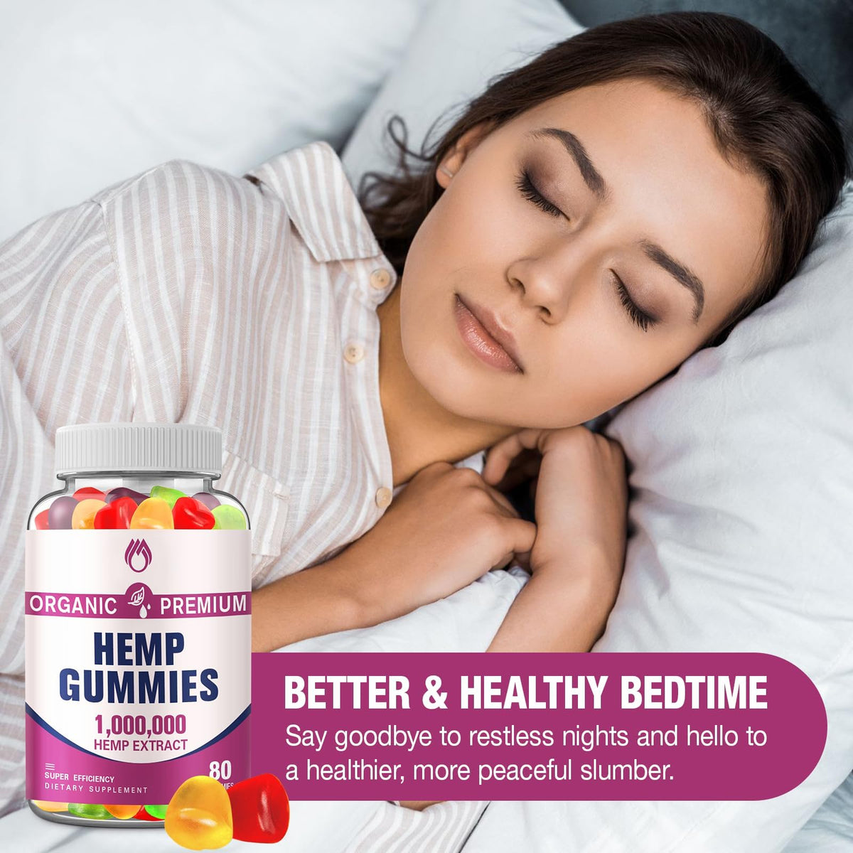 Hemp Gummies High Potency 2 Packs F24056