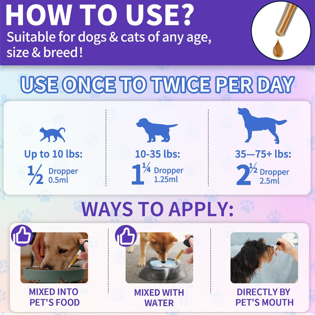 Flea and Tick Prevention Support with Multivitamin 60ml T32820