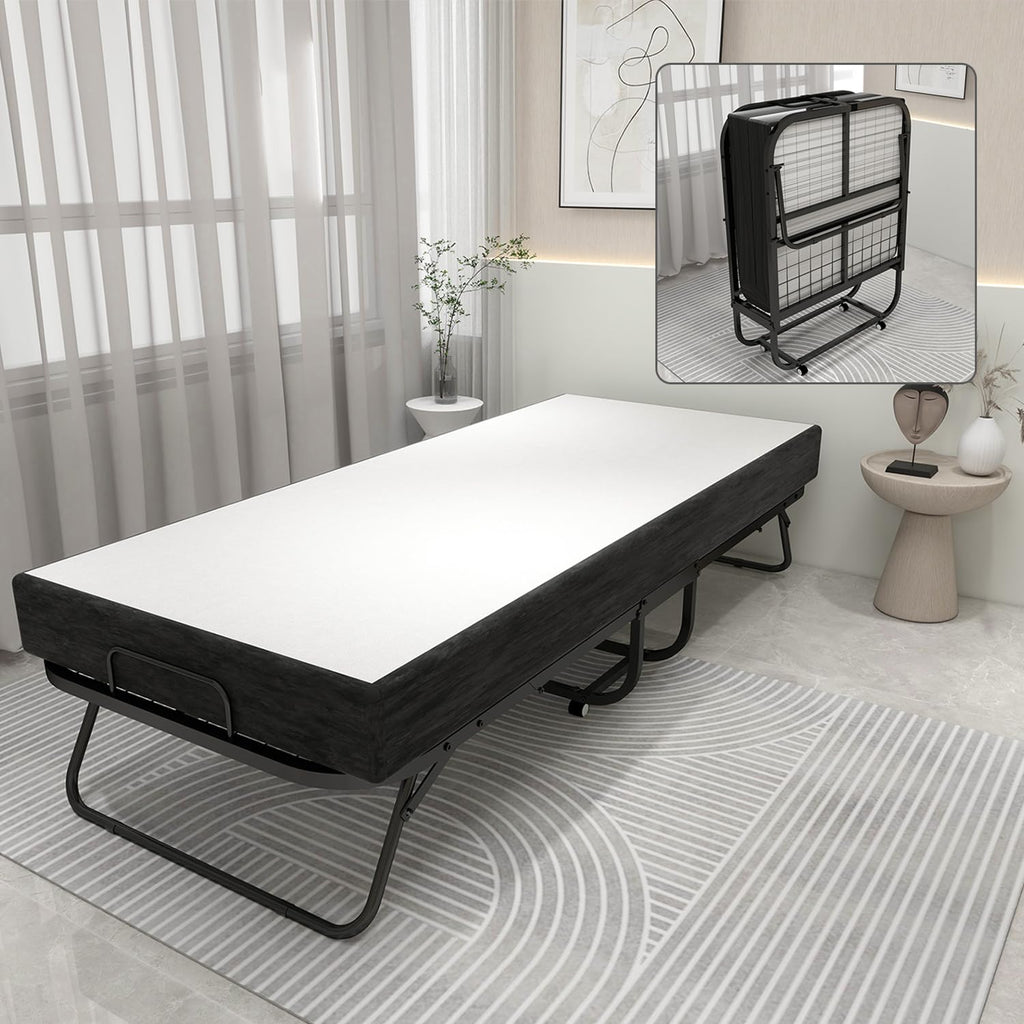 Folding Bed with 5-Inch Memory Foam Mattress L525