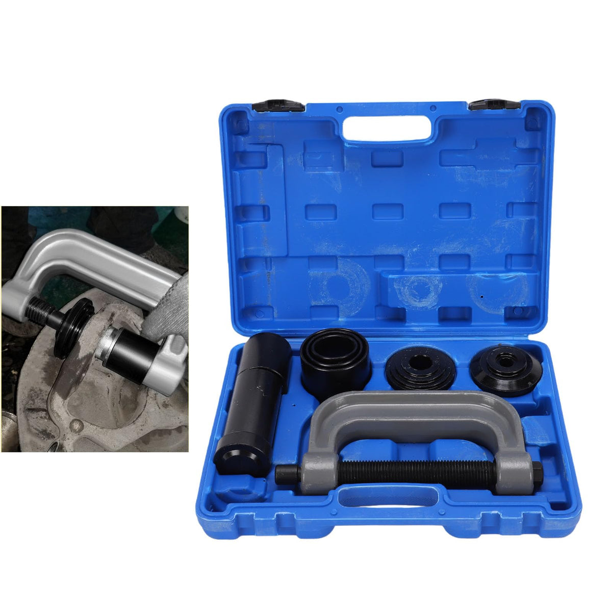 Heavy Duty Ball Joint and U Joint Removal Tool Set with Storage Case C857610