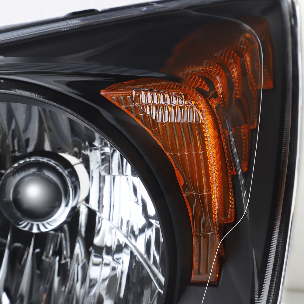 Black Headlights Pair W3082