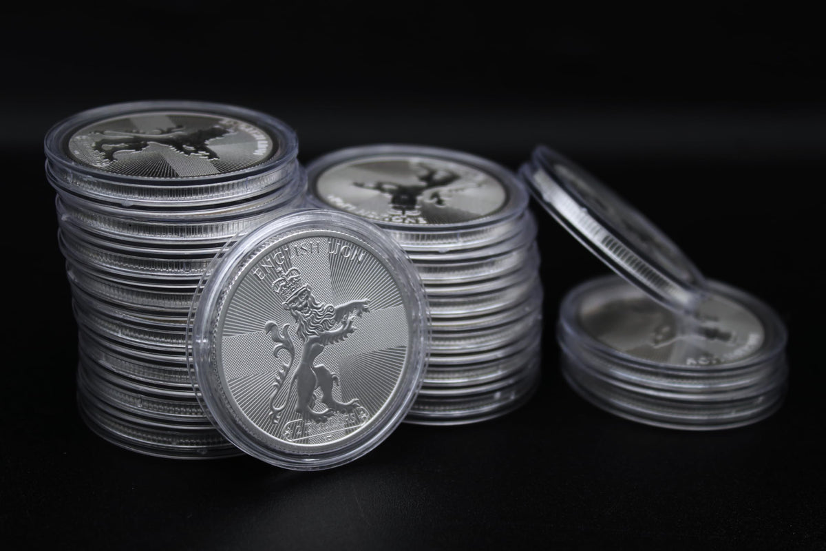 1 oz Silver English Lion Coin X680297