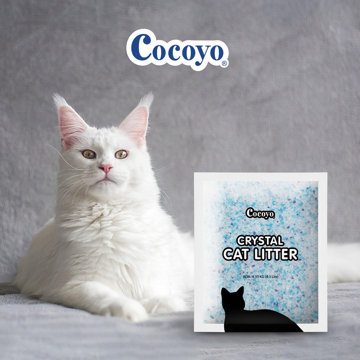 Silica Gel Cat Litter 17.2 Lbs Value Pack K50552