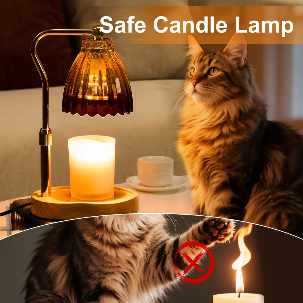 Candle Warmer Lamp with Timer Dimmable H2562