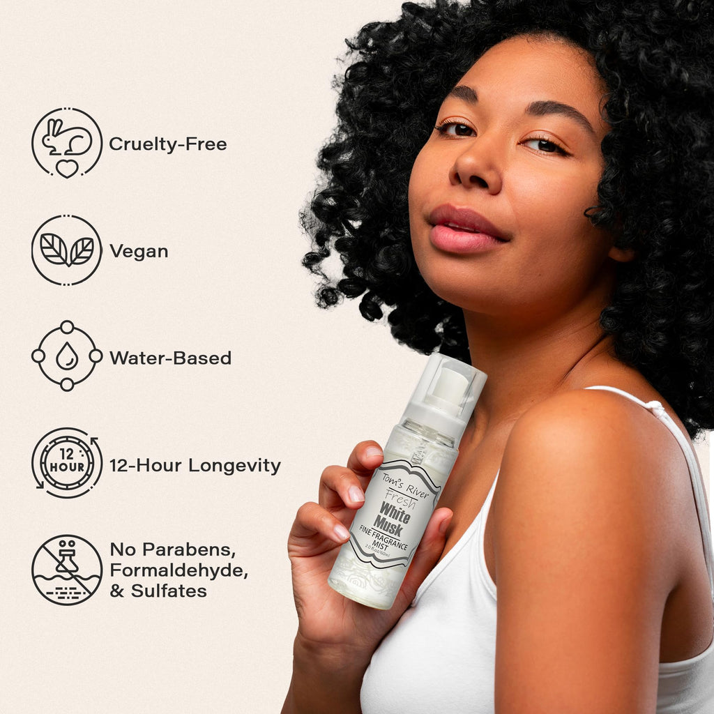 White Musk Scented Body & Hair Mist Pack of 3 2 fl oz I702870
