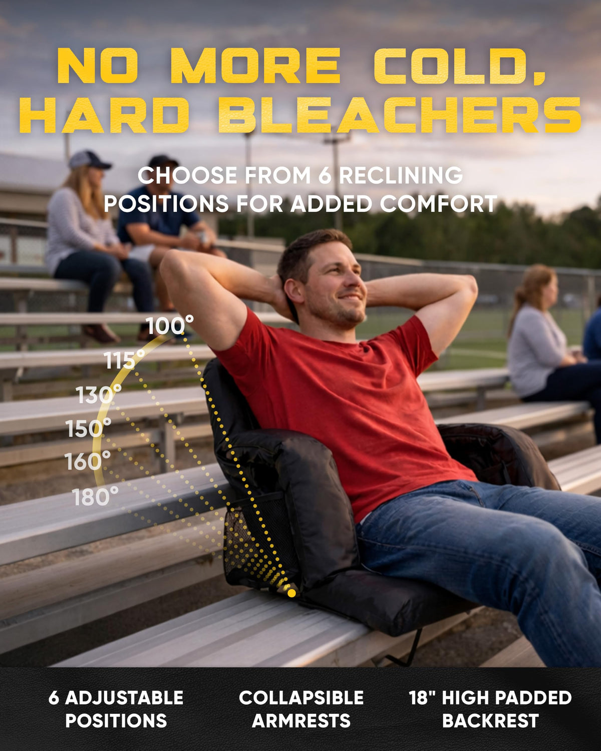 Stadium Seat with Back Support S27976