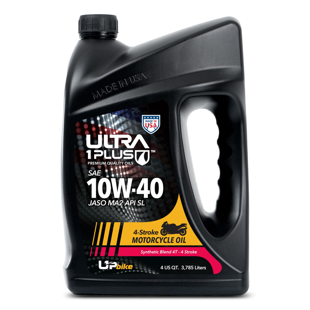 10W-40 Synthetic Blend Motorcycle Oil 1 Gallon Y8333