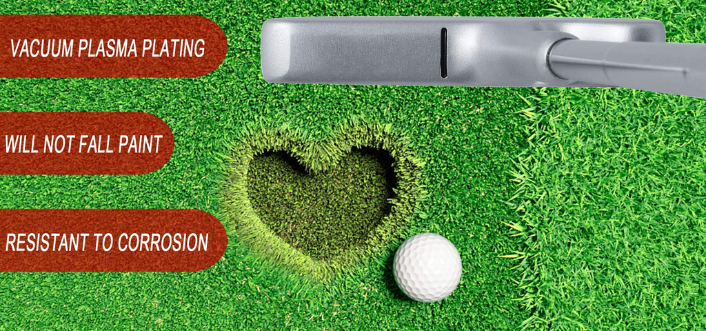 Golf Putter 35" Two-Way Head Rubber Grip G94884