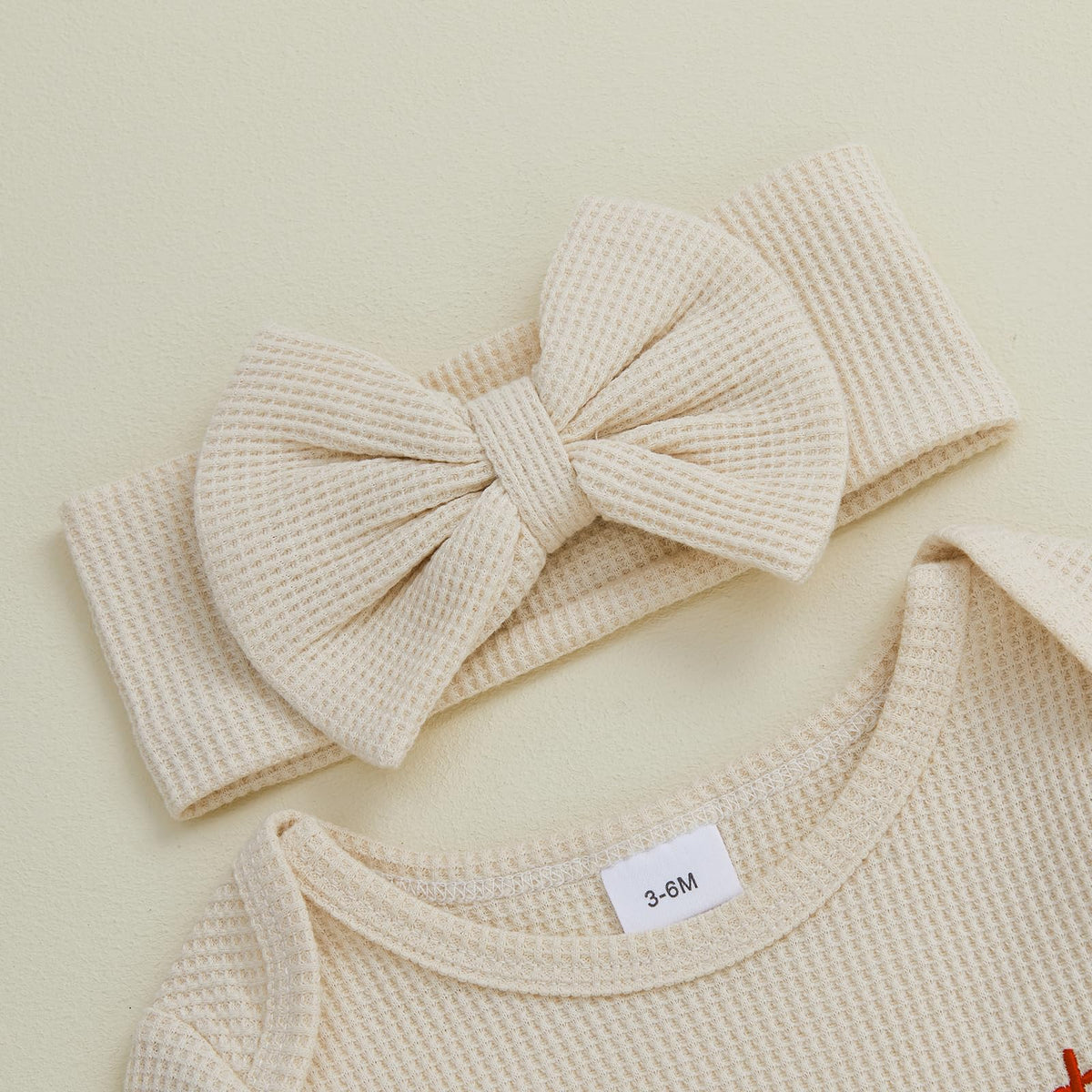 Baby Girl Long Sleeve Jumpsuit with Headband O527