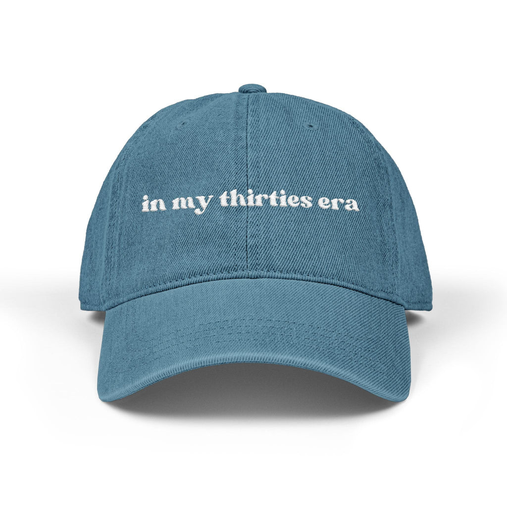 Embroidered Denim Hat E3098