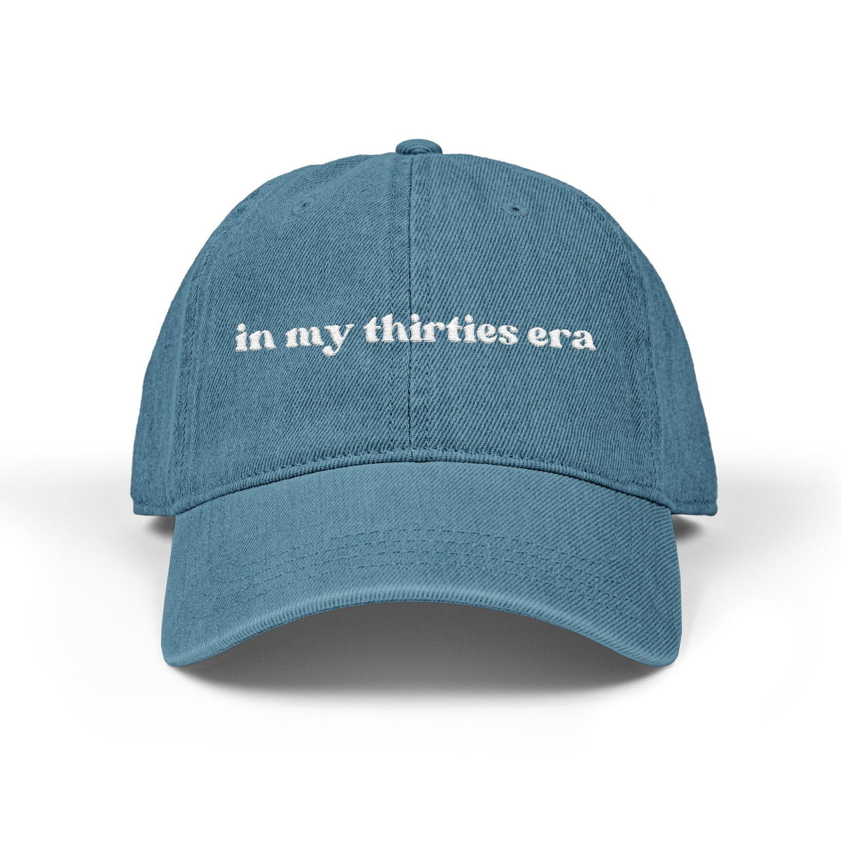 Embroidered Denim Hat E3098