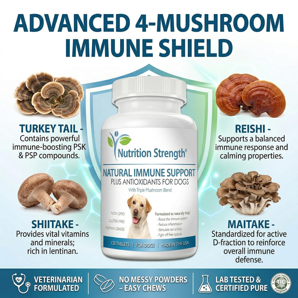 Immune Support for Dogs 120 Chewable Tablets F83799