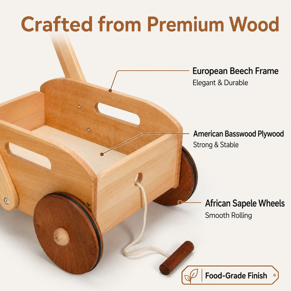 Wooden Baby Walker J503