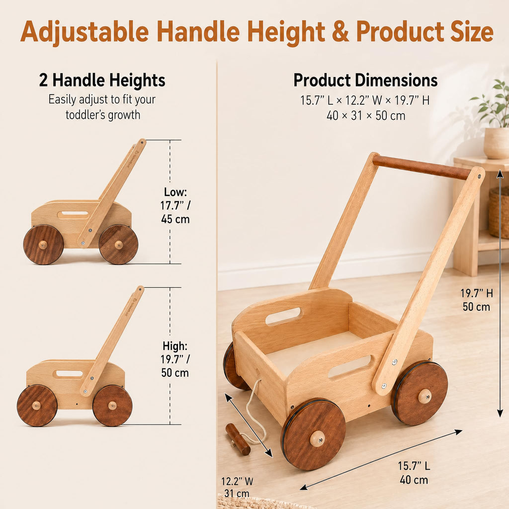 Wooden Baby Walker J503