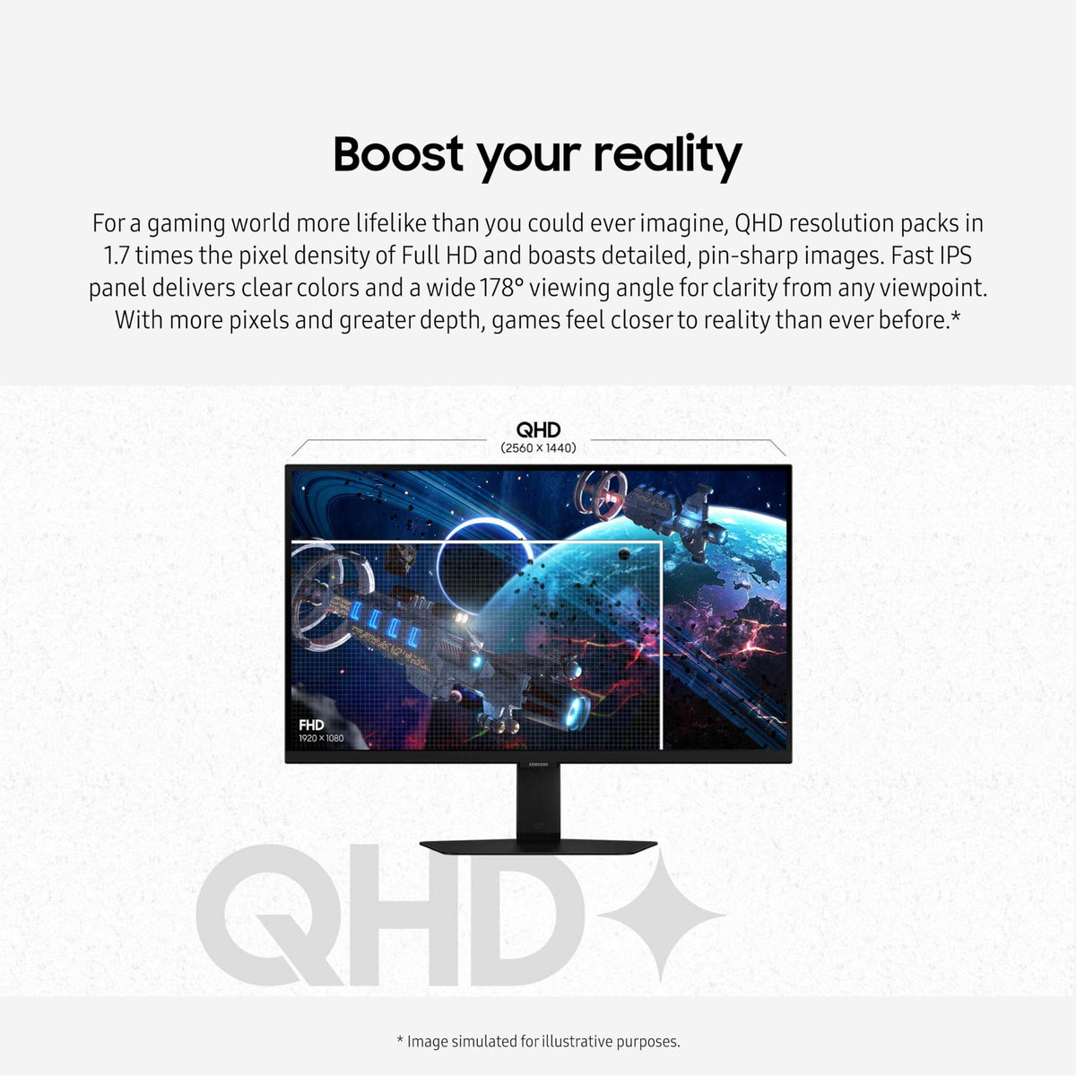 32-Inch QHD Fast IPS Gaming Monitor I960090