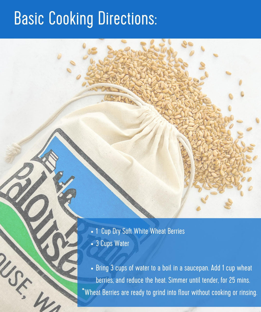 Soft White Wheat Berries 25 LBS R164440