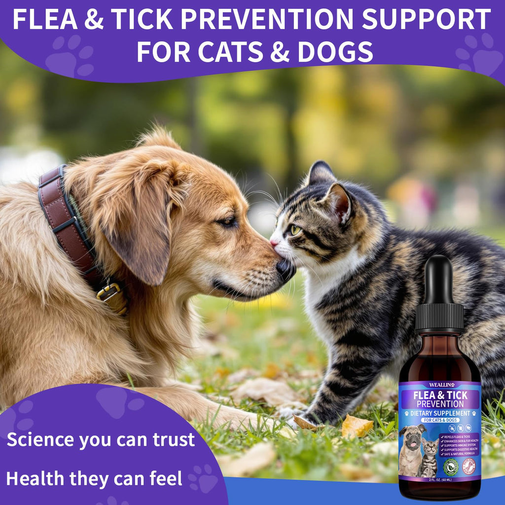 Flea and Tick Prevention Support with Multivitamin 60ml T32820