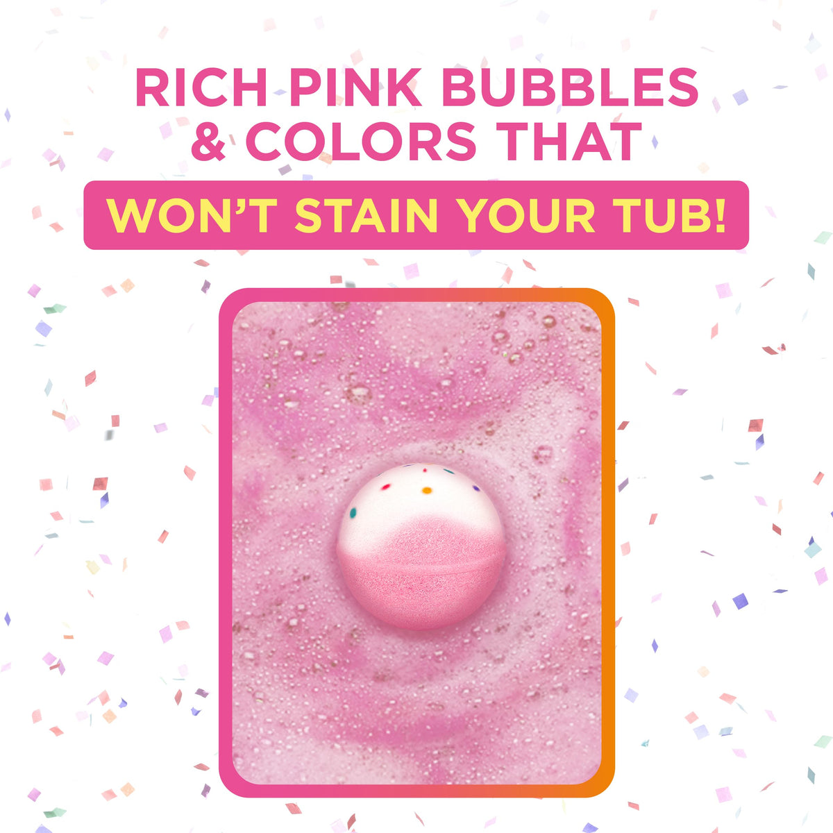 Birthday Cake Bath Bombs 1 Pack O821335