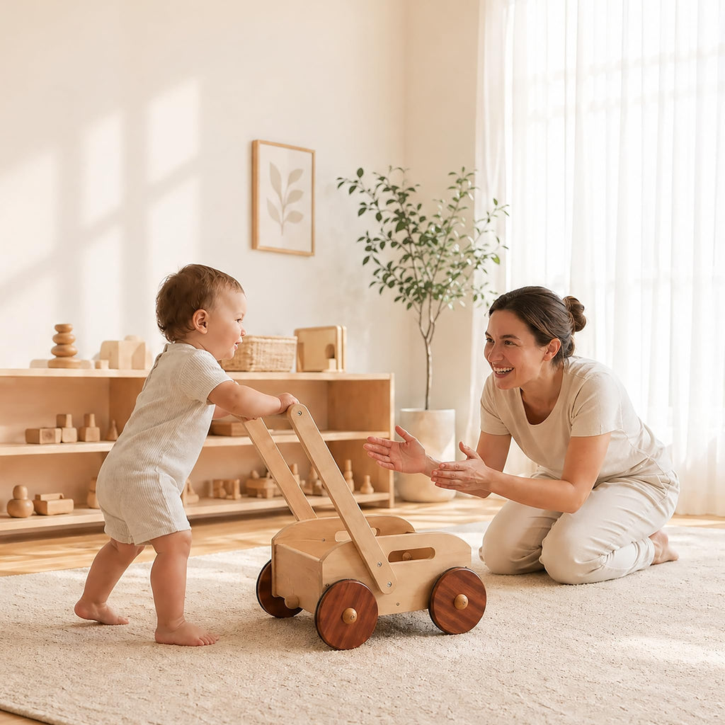 Wooden Baby Walker J503