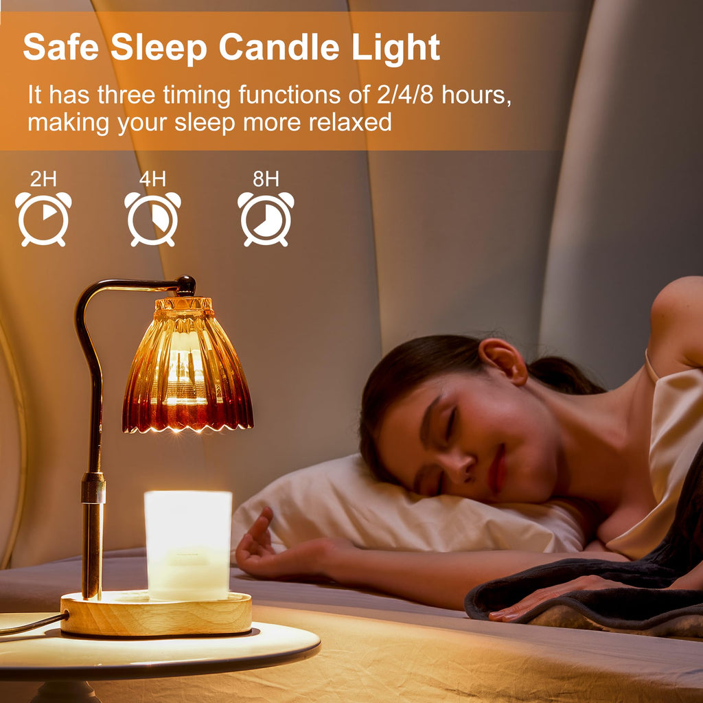 Candle Warmer Lamp with Timer Dimmable H2562